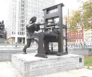 Benjamin Franklin Craftsman Sculpture